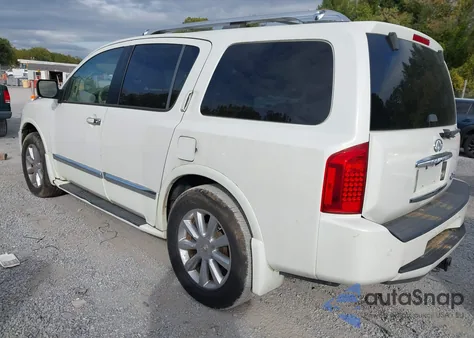 2008 Infiniti Qx56 z USA, uszkodzony, nr VIN 5N3AA08C18N900407